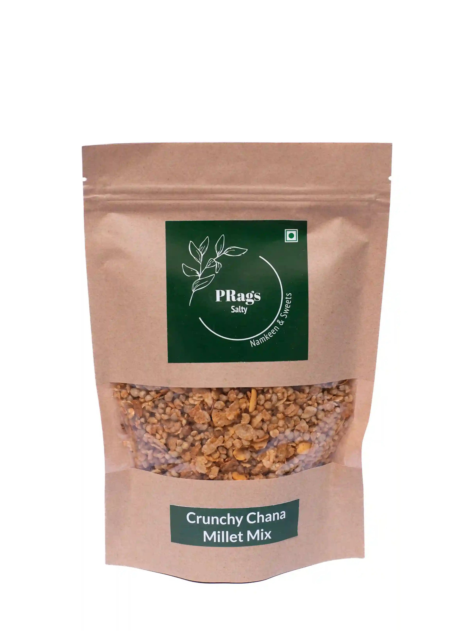 Crunchy Chana Millet Mix - PRags Salty